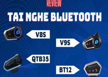 Tai Nghe Bluetooth Cho Biker – Gắn Mũ Bảo Hiểm Fullface Hot Nhất 2023