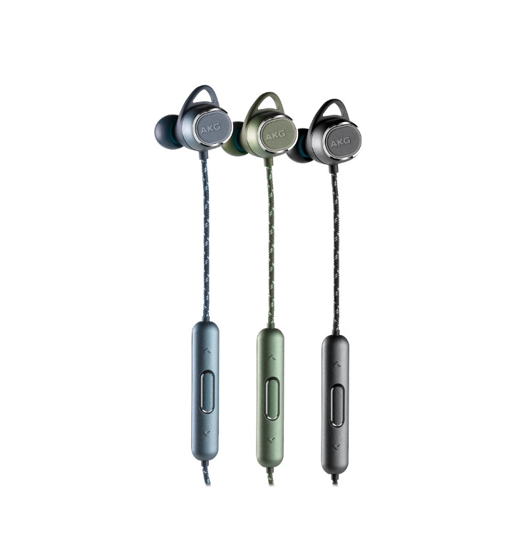 Cụm phím điều khiển trên dây tai nghe AKG N200 Wireless