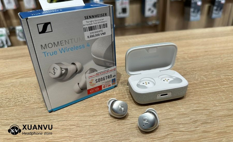 Thời lượng pin của Sennheiser Momentum True Wireless 4 cực kỳ ấn tượng