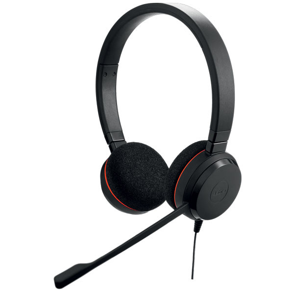 Tai nghe Jabra Evolve 20 MS Stereo thiết kế hai bên tai êm ái