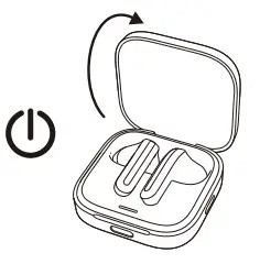 Tai nghe nhét tai Redmi M2344E1 Buds 6 Active có Bluetooth - Đang bật