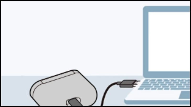 Bạn cũng có thể sạc pin cho tai nghe Bluetooth thông qua cổng USB của laptop, máy tính