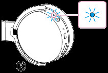 Đèn báo trên Sony MDR-XB650BT nhấp nháy xanh đỏ khi vào chế độ pairing