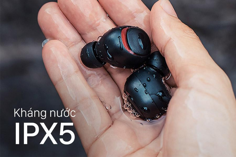Khả năng kháng nước IPX5 trên tai nghe Havit i93