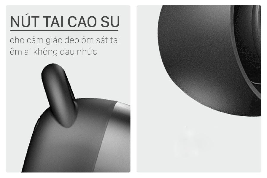 Cảm giác đeo thoải mái và chắc chắn của tai nghe