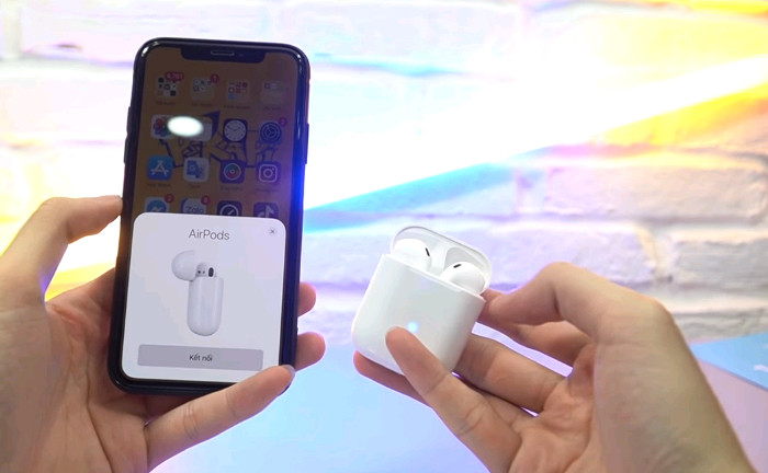 Tai nghe sử dụng Bluetooth 5.0 và hỗ trợ popup trên iOS