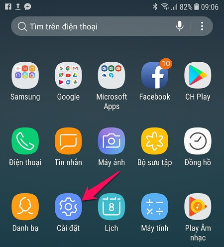 Cách cài đặt vân tay trên Samsung J7 Pro để khóa máy, ứng dụng...