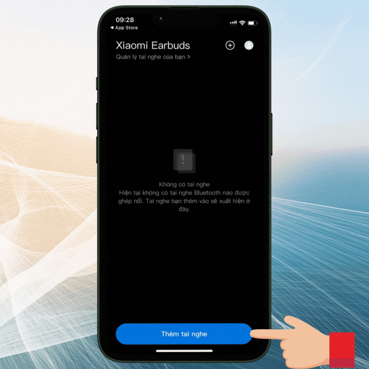 Quá trình ứng dụng tìm kiếm và kết nối tai nghe