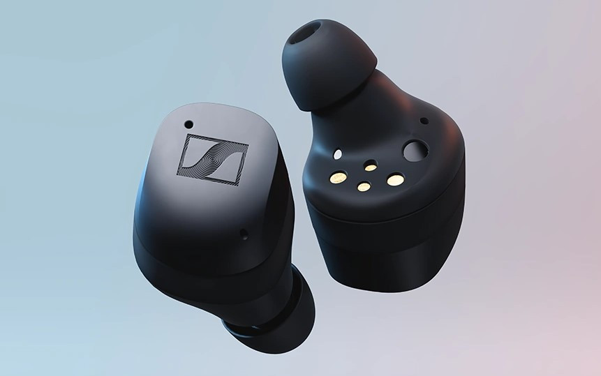 Bảng điều khiển cảm ứng trực quan trên tai nghe Sennheiser Momentum True Wireless 3