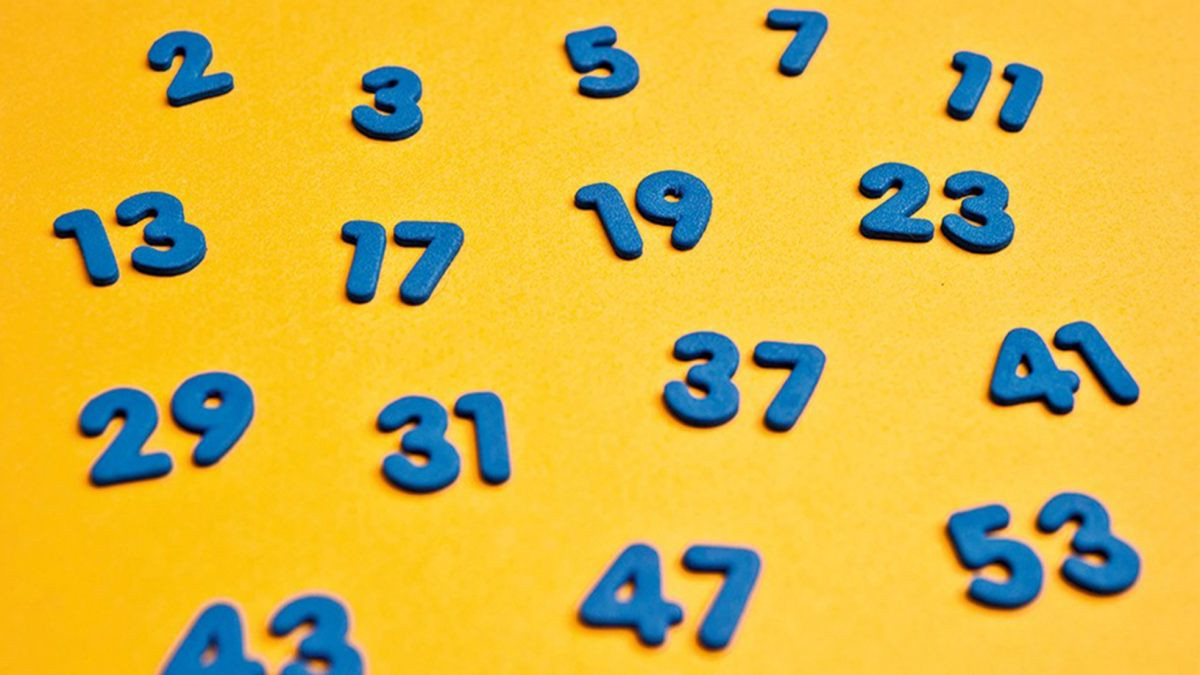 Bảng số nguyên tố trong toán học