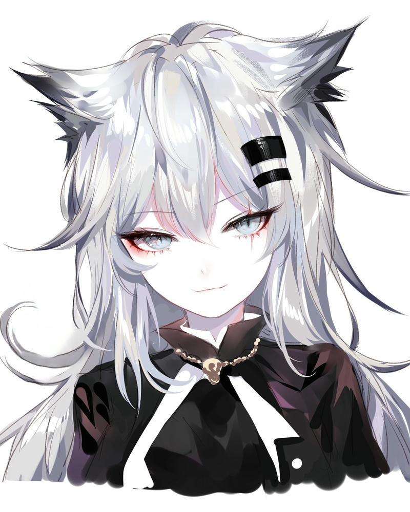 Hình ảnh anime nữ cute ngọt ngào với nụ cười rạng rỡ