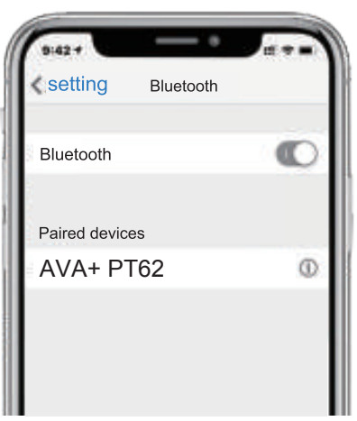 Hướng dẫn minh họa các bước ghép nối tai nghe AVA PT62