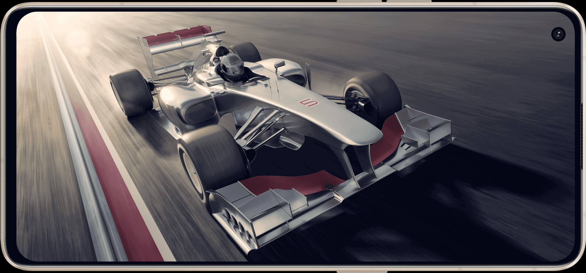 Điện thoại hiển thị chế độ chơi game kết nối với tai nghe OPPO Enco Buds2