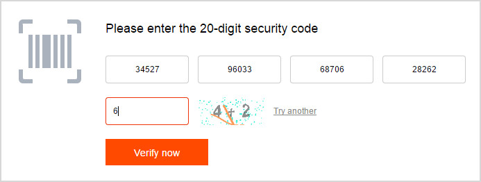 Màn hình hiển thị kết quả kiểm tra online trên website Xiaomi