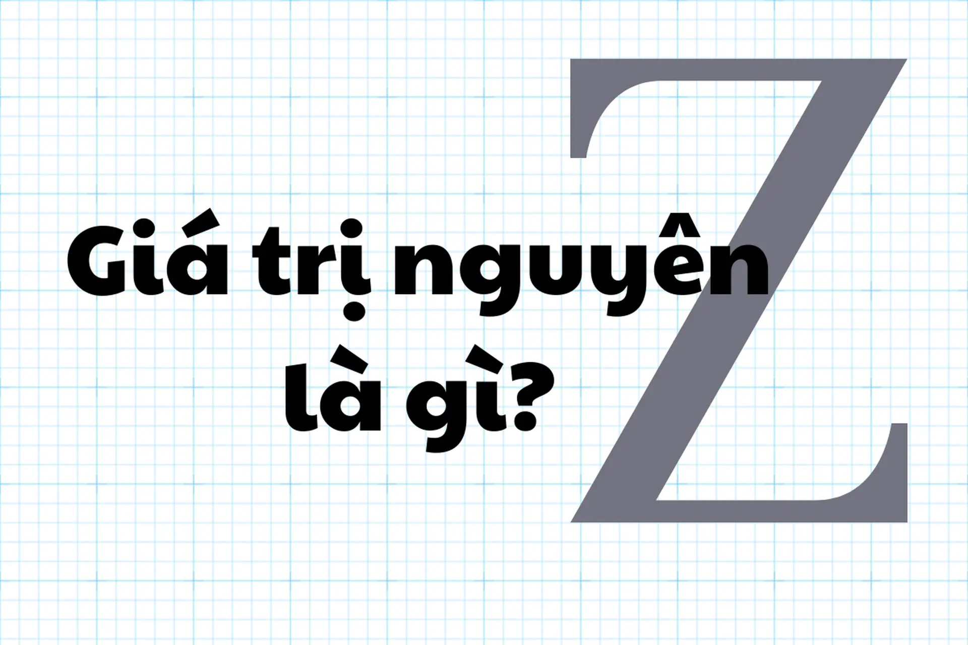 Giá trị nguyên là tập hợp các số không có phần thập phân