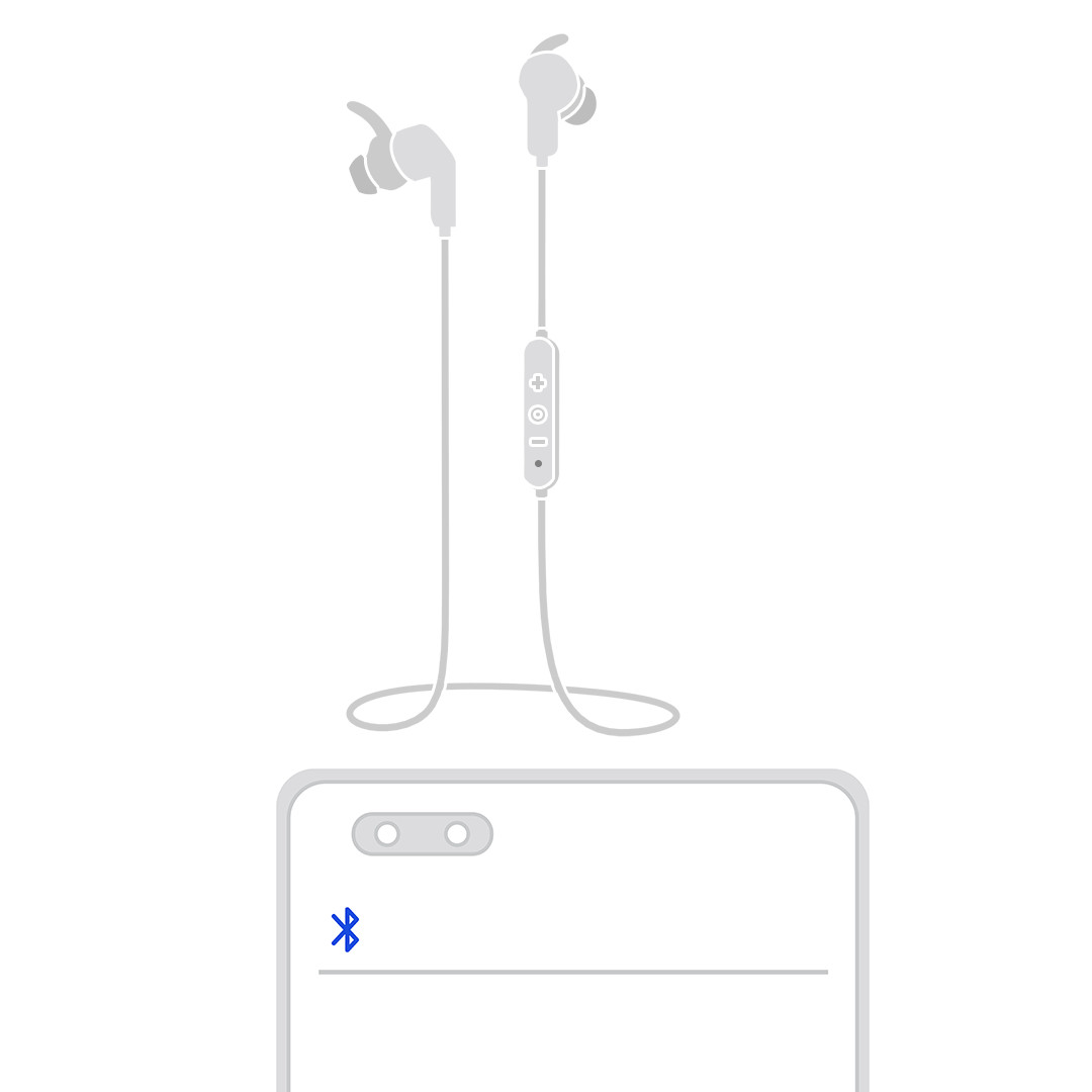 Cách bật chế độ ghép nối trên tai nghe Huawei Sport Bluetooth