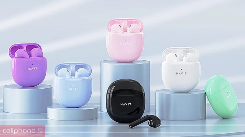 Thiết kế nhỏ gọn và tiện lợi của tai nghe giá rẻ dưới 500K, phù hợp mang theo khi di chuyển