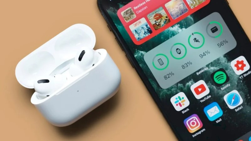 Kiểm tra pin tai nghe Bluetooth trên iPhone