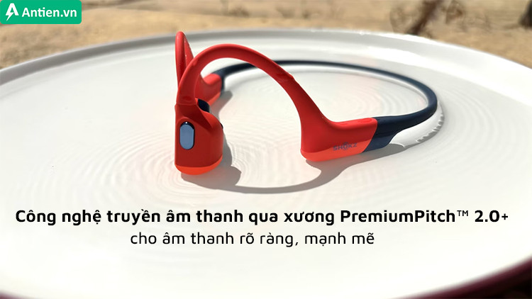 Cho trải nghiệm thoải mái, an toàn và sống động nhờ công nghệ âm thanh qua xương
