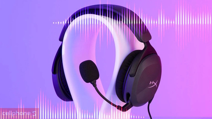 Thiết kế hiện đại và thoải mái của tai nghe HyperX Cloud Stinger II Core