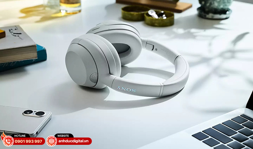 Minh họa các công nghệ âm thanh tiên tiến trên tai nghe Sony