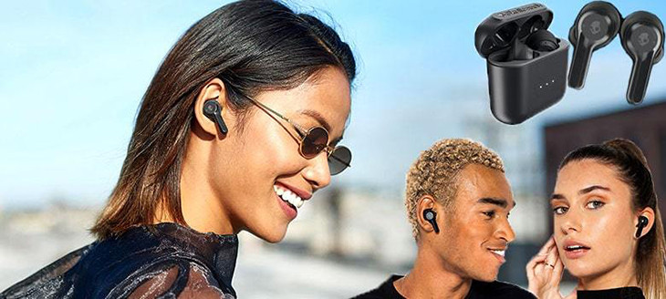 Hình ảnh so sánh cấu tạo giữa tai nghe True Wireless và tai nghe Bluetooth truyền thống