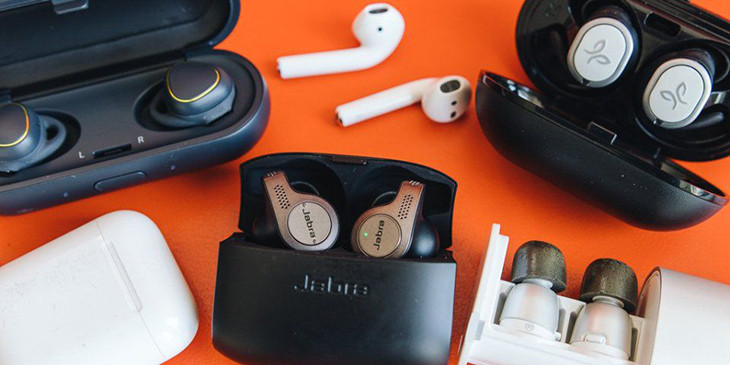 Hình ảnh minh họa chất lượng âm thanh chi tiết từ tai nghe True Wireless với các dải âm được thể hiện