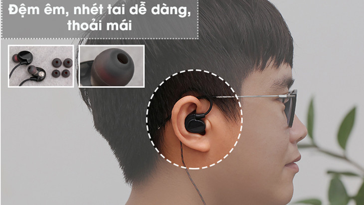 Tai nghe Earbuds thường mang lại sự thoải mái vượt trội khi đeo trong thời gian dài so với In-ear