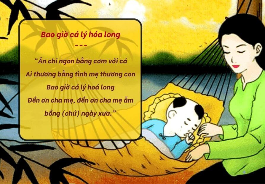 Cá lý hóa rồng, biểu tượng cho khát vọng vươn lên và báo hiếu