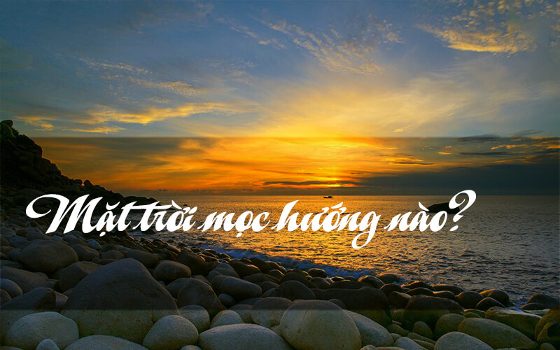 Hướng mặt trời mọc